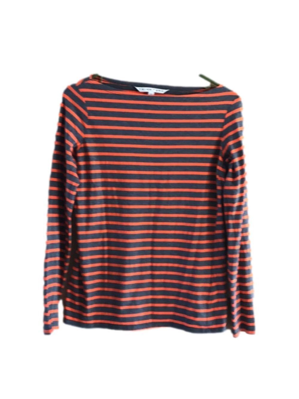 Trina Turk boat neck striped tee